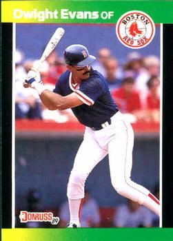 1989 Donruss Baseball's Best #121 Dwight Evans Front