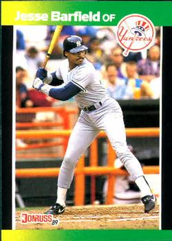 1989 Donruss Baseball's Best #132 Jesse Barfield Front