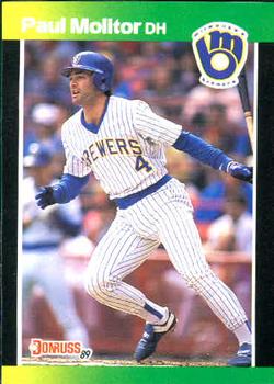1989 Donruss Baseball's Best #15 Paul Molitor Front