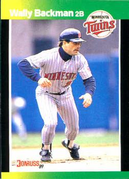 1989 Donruss Baseball's Best #186 Wally Backman Front