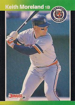 1989 Donruss Baseball's Best #203 Keith Moreland Front
