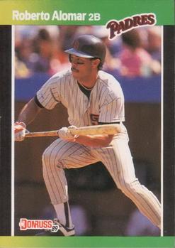 1989 Donruss Baseball's Best #21 Roberto Alomar Front