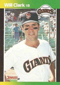 1989 Donruss Baseball's Best #23 Will Clark Front