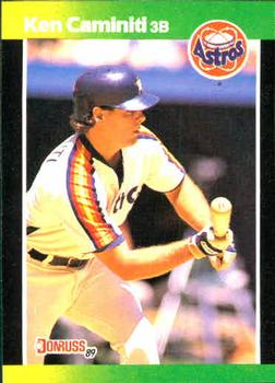 1989 Donruss Baseball's Best #262 Ken Caminiti Front