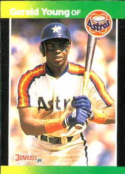 1989 Donruss Baseball's Best #288 Gerald Young Front
