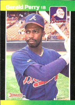 1989 Donruss Baseball's Best #291 Gerald Perry Front