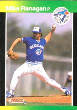 1989 Donruss Baseball's Best #316 Mike Flanagan Front
