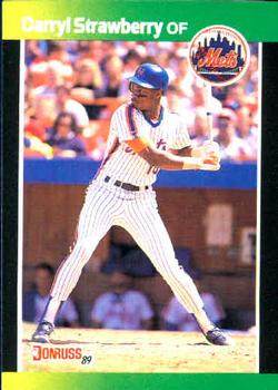 1989 Donruss Baseball's Best #40 Darryl Strawberry Front