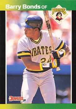 1989 Donruss Baseball's Best #73 Barry Bonds Front