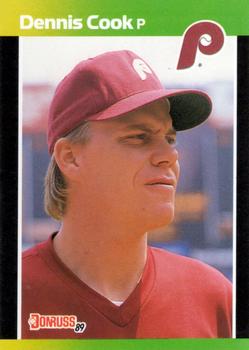 1989 Donruss Baseball's Best #327 Dennis Cook Front