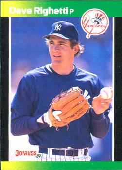 1989 Donruss Baseball's Best #76 Dave Righetti Front