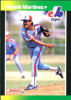 1989 Donruss Baseball's Best #90 Dennis Martinez Front
