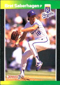 1989 Donruss Baseball's Best #95 Bret Saberhagen Front