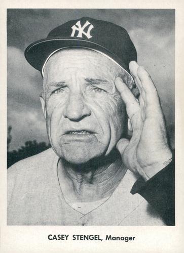 1958 Jay Publishing All-Stars Set A #NNO Casey Stengel Front