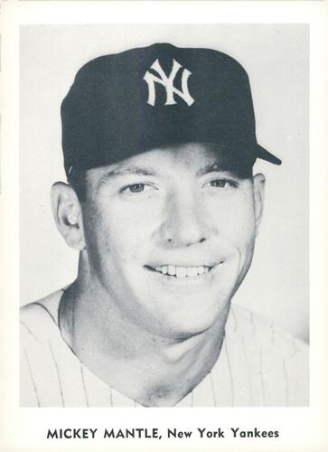 1959 Jay Publishing All-Stars Set B  #NNO Mickey Mantle Front