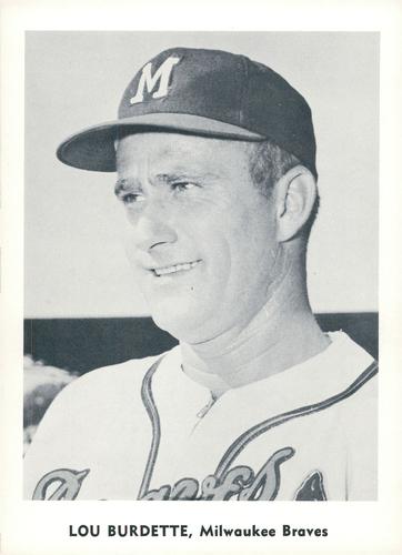 1959 Jay Publishing All-Stars Set A #NNO Lew Burdette Front