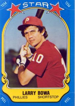 1981 Fleer Star Stickers #20 Larry Bowa Front