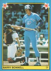 1983 Fleer Star Stickers #109 Barry Bonnell Front