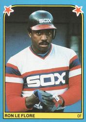 1983 Fleer Star Stickers #151 Ron LeFlore Front