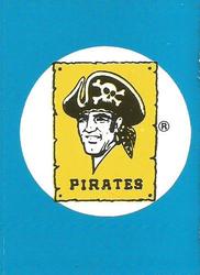 1983 Fleer Star Stickers #NNO Pittsburgh Pirates Front