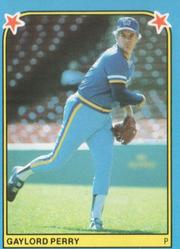 1983 Fleer Star Stickers #181 Gaylord Perry Front