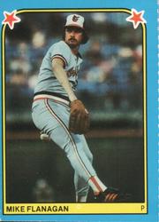 1983 Fleer Star Stickers #193 Mike Flanagan Front
