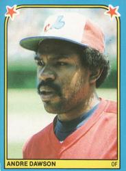 1983 Fleer Star Stickers #264 Andre Dawson Front
