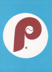 1983 Fleer Star Stickers #NNO Philadelphia Phillies Front