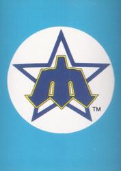 1983 Fleer Star Stickers #NNO Seattle Mariners Checklist Front