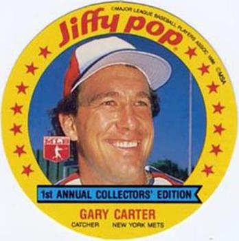 1986 Jiffy Pop Discs - Promos #NNO Gary Carter Front