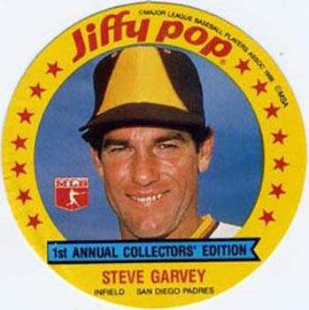 1986 Jiffy Pop Discs - Promos #NNO Steve Garvey Front