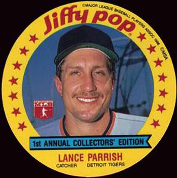 1986 Jiffy Pop Discs - Promos #NNO Lance Parrish Front
