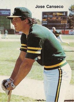 1989 Cactus League All-Stars (unlicensed) #7 Jose Canseco Front