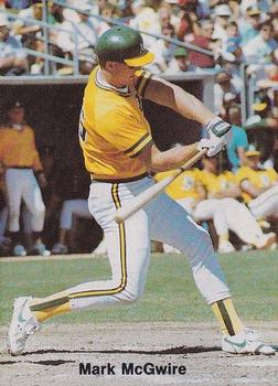 1989 Cactus League All-Stars (unlicensed) #12 Mark McGwire Front