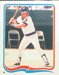 1985 Fleer Star Stickers #19 Ron Cey Front