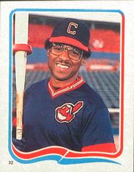 1985 Fleer Star Stickers #32 Andre Thornton Front
