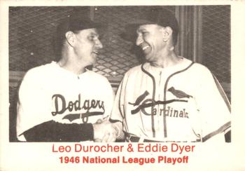 1975 TCMA 1942-1946 St. Louis Cardinals #NNO Leo Durocher / Eddie Dyer Front