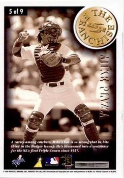 1997 Score - The Franchise #5 Mike Piazza Back