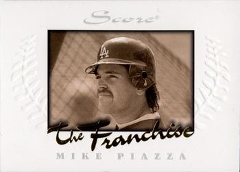 1997 Score - The Franchise #5 Mike Piazza Front