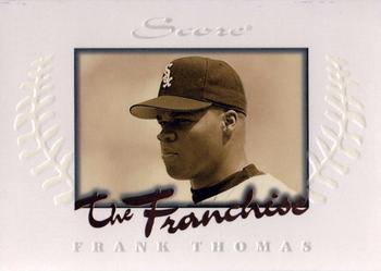 1997 Score - The Franchise #7 Frank Thomas Front