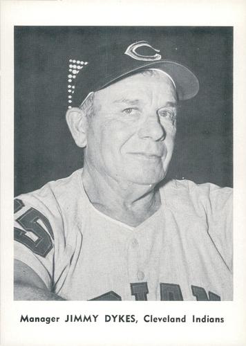 1961 Jay Publishing Cleveland Indians #NNO Jimmie Dykes Front