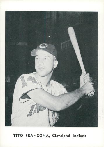 1961 Jay Publishing Cleveland Indians #NNO Tito Francona Front