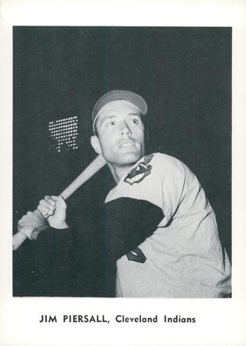 1961 Jay Publishing Cleveland Indians #NNO Jim Piersall Front