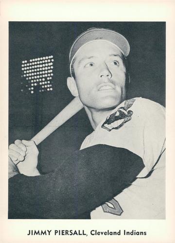 1960 Jay Publishing Cleveland Indians #NNO Jim Piersall Front