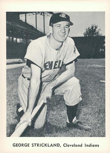 1960 Jay Publishing Cleveland Indians #NNO George Strickland Front