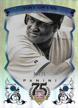 2014 Panini Hall of Fame 75th Year Anniversary - Blue Frame Blue #90 Tony Gwynn Front