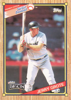 1989 Topps Senior League #34 Jerry Grote Front