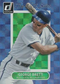 2014 Panini Hall of Fame 75th Year Anniversary - Elite Series #15 George Brett Front