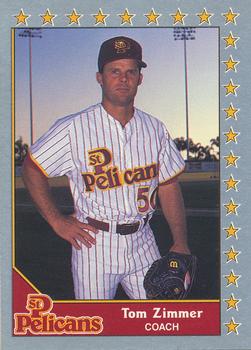 1990 Pacific Senior League #25 Tom Zimmer Front