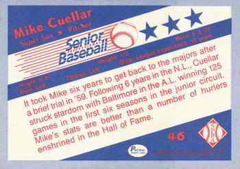 1990 Pacific Senior League #46 Mike Cuellar Back